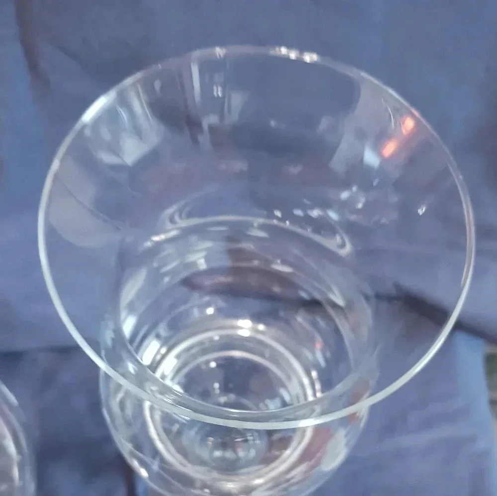 Princess house heritage  set of 2 crystal candle holder